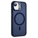 iPhone 16e カメラリングスタンドケース ネイビー 1845-16E-NAVY