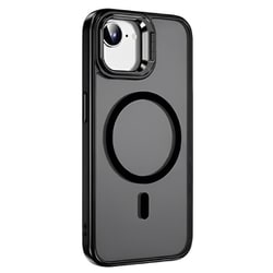 iPhone 16e カメラリングスタンドケース ブラック 1845-16E-BLACK