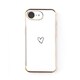 iPhone 16e キラリンハートケース ホワイト 1716-16E-WHITE