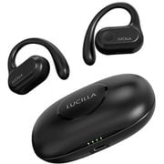 完全ワイヤレスイヤホン Bluetooth対応 2way オープンイヤーイヤホン ブラック TWSOP02BK