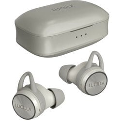 完全ワイヤレスイヤホン Bluetooth対応 ベージュ TWS011BE