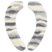 メリージェラート 貼るだけ 便座シート グレー 柔らかな肌触り 節電対策 洗える 抗菌・防臭・消臭加工