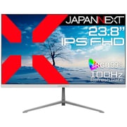 液晶モニター/23.8型/フルHD(1920×1080)/IPS(HIS)パネル/非光沢/HDR対応/HDMI×1 DP×1 USB-C×1/スピーカー内蔵/2年保証/ホワイト JN-IPS238FHD2-C6-W