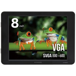 8インチ アナログRGBモニター plus one VGA LCD-8000V4