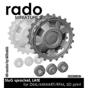 RDM35S43 1/35 WWII ドイツ III号突撃砲用起動輪 タイプ3 後期型 （ドラゴン/ミニアート/ライフィールドモデル用） [プラモデル用パーツ]