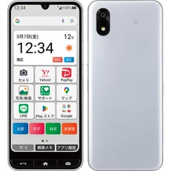 かんたんスマホ4 シルバー [スマートフォン]
