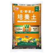 万田酵素×緩効性肥料 配合 花・野菜の培養土 14L MECC-14L