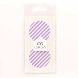 mt casa seal ストライプ・ライラック MTCDS025