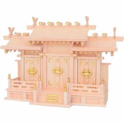 神棚 屋根違い三社 なごみ 中