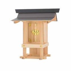 神棚 地の神様 トタン屋根 中 外宮 地の神様のお社