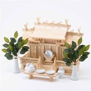 神棚 屋根違い三社 本金具 小 神棚セット