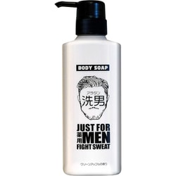 薬用ボディソープ 洗男（アラダン） ポンプタイプ 500ml [男性用ボディソープ グリーンアップルの香り ミドル脂臭・加齢臭・汗臭対策 医薬部外品]