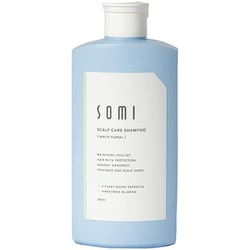 薬用スカルプケアシャンプー SOMI（ソミ） キャップタイプ 300ml外品 [女性用ヘアシャンプー ほのかに香るホワイトフローラルの香り フケ・かゆみ・頭皮対策 医薬部外品]