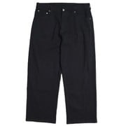 パワートゥザピープル POWER TO THE PEOPLE ルーズストレートチノパンツ ブラック M 5301051-BLK M
