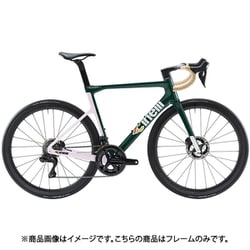 チネリフレームセット プレッシャー2 サイズ：S カラー：ダンディーズレーシンググリーン ハンドルバー無し 201012-1049-020