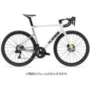 チネリフレームセット プレッシャー2 サイズ:M カラー:レーシングホワイトパティナ ハンドルバー無し 201012-1052-010