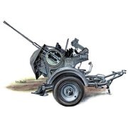 MAC72063 1/72 20mm Flak 38 対空砲 [組立式プラスチックモデル]