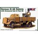 MAC72069 1/72 ドイツ 3トン 4×2 装甲トラック w/Flak 38 [組立式プラスチックモデル]