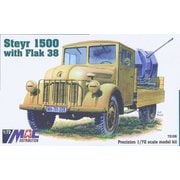 MAC72106 1/72 シュタイヤー 1500 カーゴトラック w/Flak 38 [組立式プラスチックモデル]