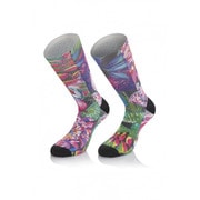 7025S256217L216 サイクリングソックス カラー:Fun Tropical Flowers サイズ:L/XL MBFU17L216V