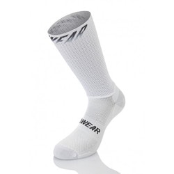 7025S301220L005 サイクリングソックス カラー：Aero Dry White サイズ：L/XL MBAD20L005V