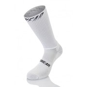 7025S301220L005 サイクリングソックス カラー:Aero Dry White サイズ:L/XL MBAD20L005V