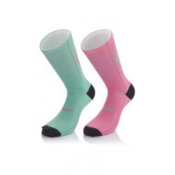 7025S458120S108 サイクリングソックス カラー：Smile Emotions Pink-G サイズ：S/M MBSE20S108V