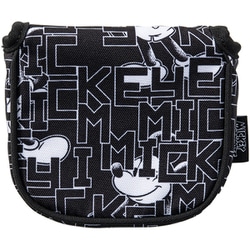 マレット パターカバー 25S PC MALLET MONOTONE MICKEY XYMG5SH5 BLK