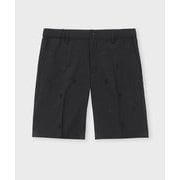 ゴルフウェアメンズ ショートパンツ 25S SPT/サッカーST/EMBロゴパターン/S.U XLサイズ BLK GF559 BLK XL