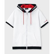 ゴルフウェアメンズ 半袖カットソー 25S ZPH/SS/ゼブラダンボール/BRIDGE Lサイズ WHT GF562 WHT L
