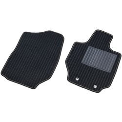 スズキ ジムニー＆シエラ（JB64/JB74）専用フロアマット イエロー 運転席/助手席 2点セット ヒールパッド付き 裏面滑り止め加工 IMP336