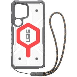 Galaxy S25 Ultra用 マグネット対応PATHFINDER CLEAR（ランヤード同梱）アクティブラヴァ UAG-GLXS25U-MS-AL/L