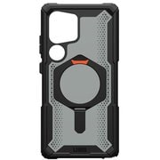 Galaxy S25 Ultra用 マグネット対応PLASMA XTE ブラック/オレンジ UAG-GLXS25U-TXM-B/O