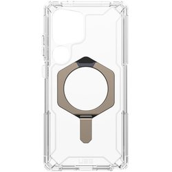 Galaxy S25 Ultra用 マグネット対応PLASMA XTE クリア/チタン UAG-GLXS25U-TXM-C/T