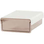 釘なしあと付け引き出し 工具不要 デスク収納 life-153-br