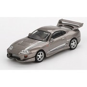 MGT00978-BL 1/64 Toyota スープラ Veilside コンバット V-II コンバットグレー （左ハンドル） [ダイキャストミニカー]