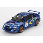 MGT00975-BL 1/64 スバル インプレッサ WRC98 モンテカルロラリー 1998 3位入賞車 #3 （左ハンドル） [ダイキャストミニカー]