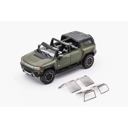 KS049-359 1/64 GMC Hummer EV SUV LHD グリーン [ダイキャストミニカー]