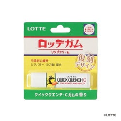 900008 [ロッテガム リップクリーム クイッククエンチ-Cガムの香り]