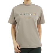 ゴルフウェアレディース 25S マルチフラッグ リラックス半袖モックネック Lサイズ SND THLA501