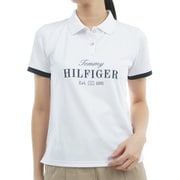ゴルフウェアレディース 25S クラシックロゴ 半袖ポロシャツ Mサイズ WHT THLA516