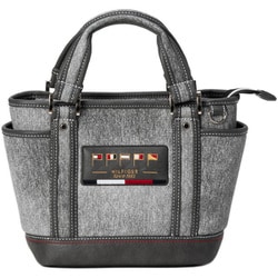 25S ラウンドバッグ シグネチャーワッペン GRY THMG5ST1