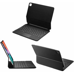 Bluetoothタッチパッド搭載 キーボード＆ケース ブラック RM-1999BK