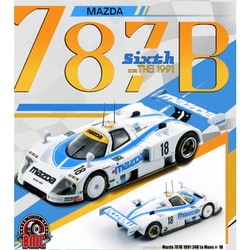 64B0438 1/64 マツダ 787B 1991年 ル・マン24時間 9位 #18 ヨハンソン/サラ/ケネディ [ダイキャストミニカー]