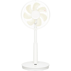 扇風機 ACモーター 1/fゆらぎ 省エネ エコ 節電 リビング おしゃれ インテリア 首振り リモコン タイマー チャイルドロック F-C324C-W