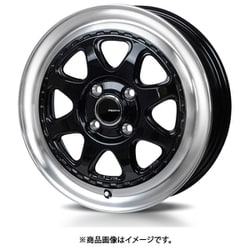 アルミホイール PW01 PIEDINO STYLE-W 1445 ＋45 4H 100DBR ピエディーノ PIEDINO STYLE-W