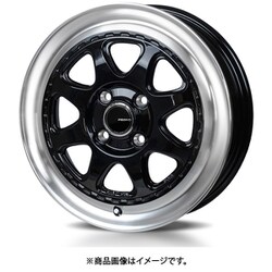 アルミホイール PW02 PIEDINO STYLE-W 1545 ＋45 4H 100DBR ピエディーノ PIEDINO STYLE-W