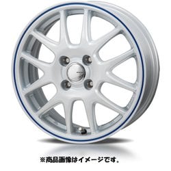 アルミホイール SJ21 JP STYLE Jefa 1340 ＋42 4H 100PW/B ジェイピースタイル JP STYLE Jefa