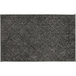 ふわピタ階段マット 踊り場用 50×80cm ブラック HLE-8573