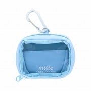 限定 クリアポーチ ミニ mitte（ミッテ） ネモフィラブルー S2334879